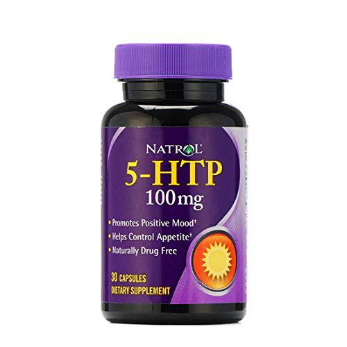 Natrol 5-HTP 100 mg Capsules 30 ea (2 pack)