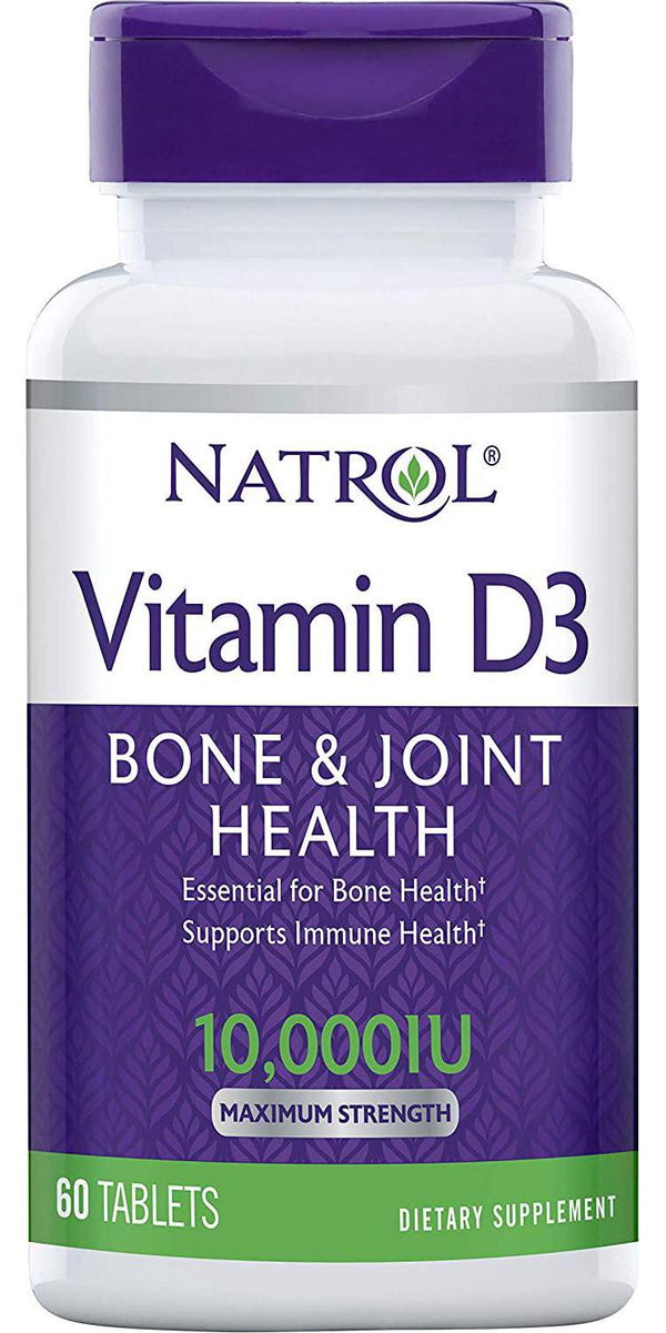 Natrol Vitamin D3 10,000iu, 60 Tablets