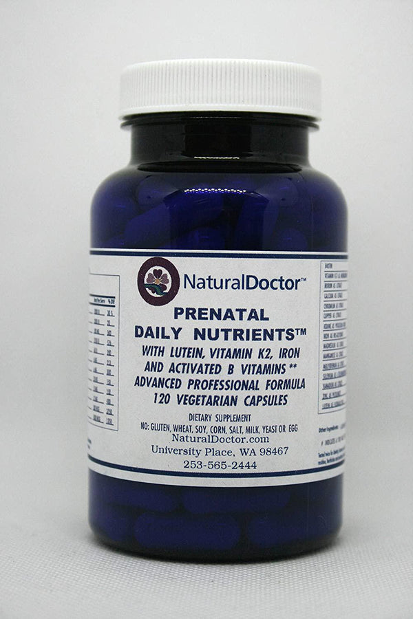 NaturalDoctor Prenatal Daily Nutrients, 120 Veg Caps