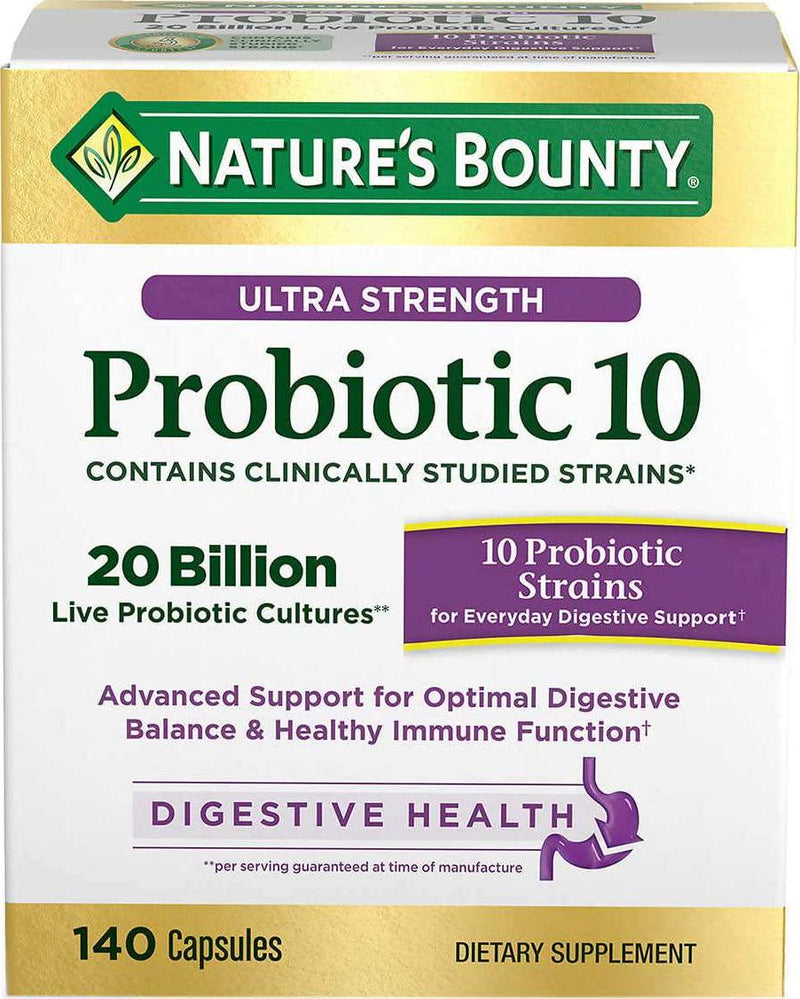 Nature's Bounty Ultra Strength Probiotic 10,