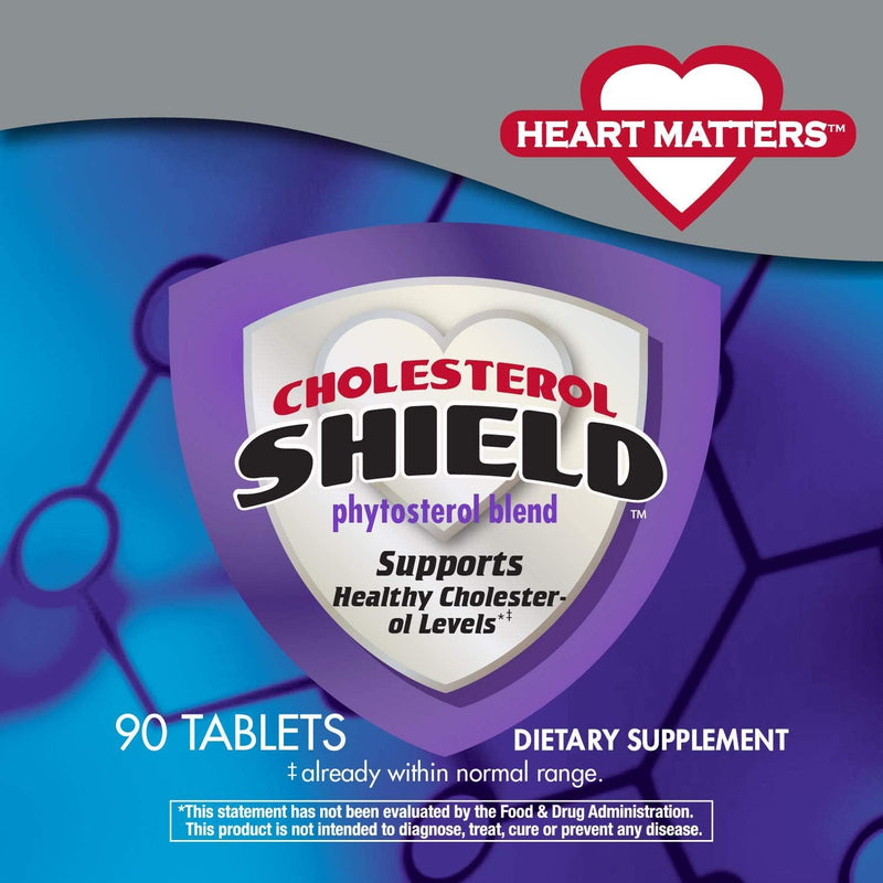 Nature's Way Cholesterol Shield phytosterol blend, 90 Count