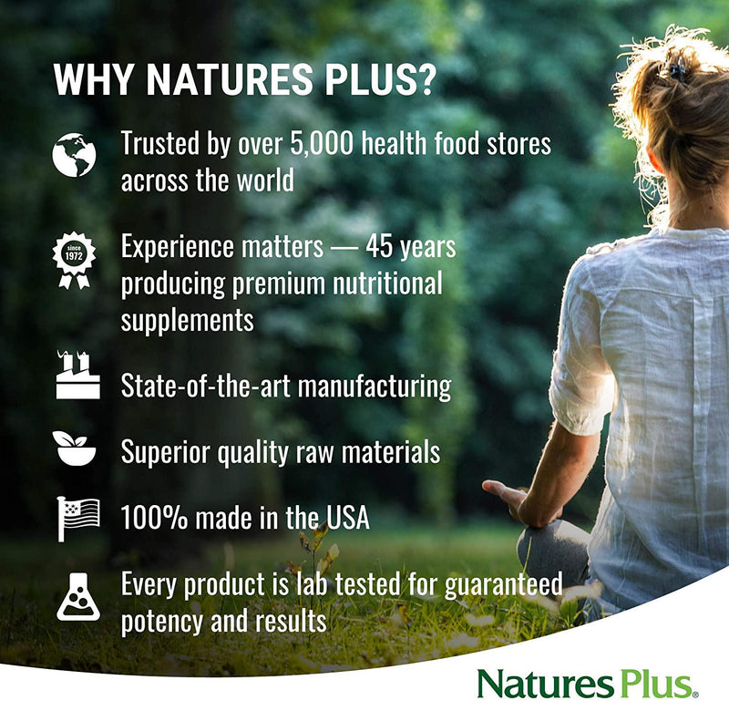 Natures Plus Hema-Plex for Total Blood Health 60 Veg. Capsules