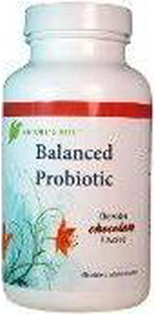 Natures rite balanced probiotic chewable chocolate flavored 60 tablets