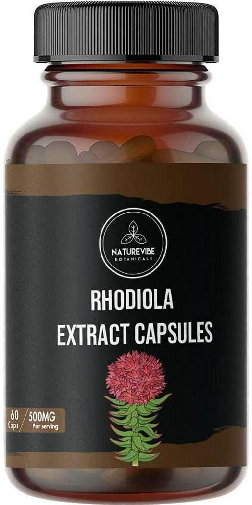 Naturevibe Botanicals Rhodiola Extract Capsule 500mg (60 Cap)
