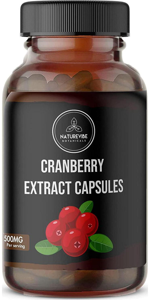 Naturevibe Botanicals Cranberry Extract Capsule 500mg (60 Cap)