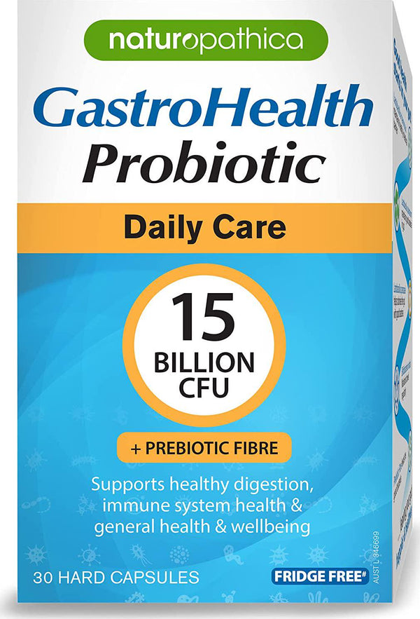 Naturopathica Gastro Health Probiotic, 30 count, Pack of 30