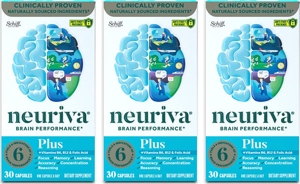 Neuriva Original Brain Performance Brain Support Supplement, 90 Count