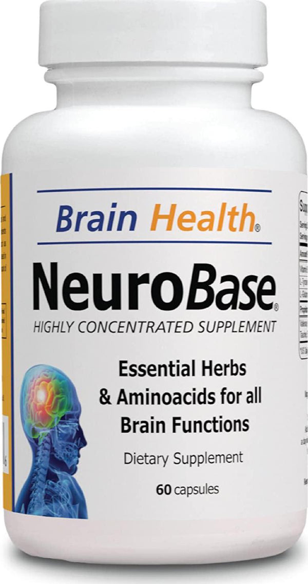 Neuro Base - Stimulate Your Brain - 60 Caps - Highly Concentrated Supplement