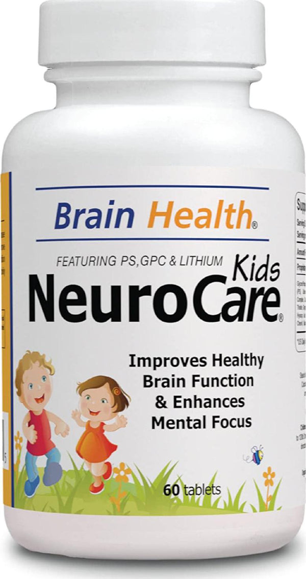 Neuro Care Kids - Brain Health 60 tablets - Highly Concentrate Supplent - Dietary Supplement