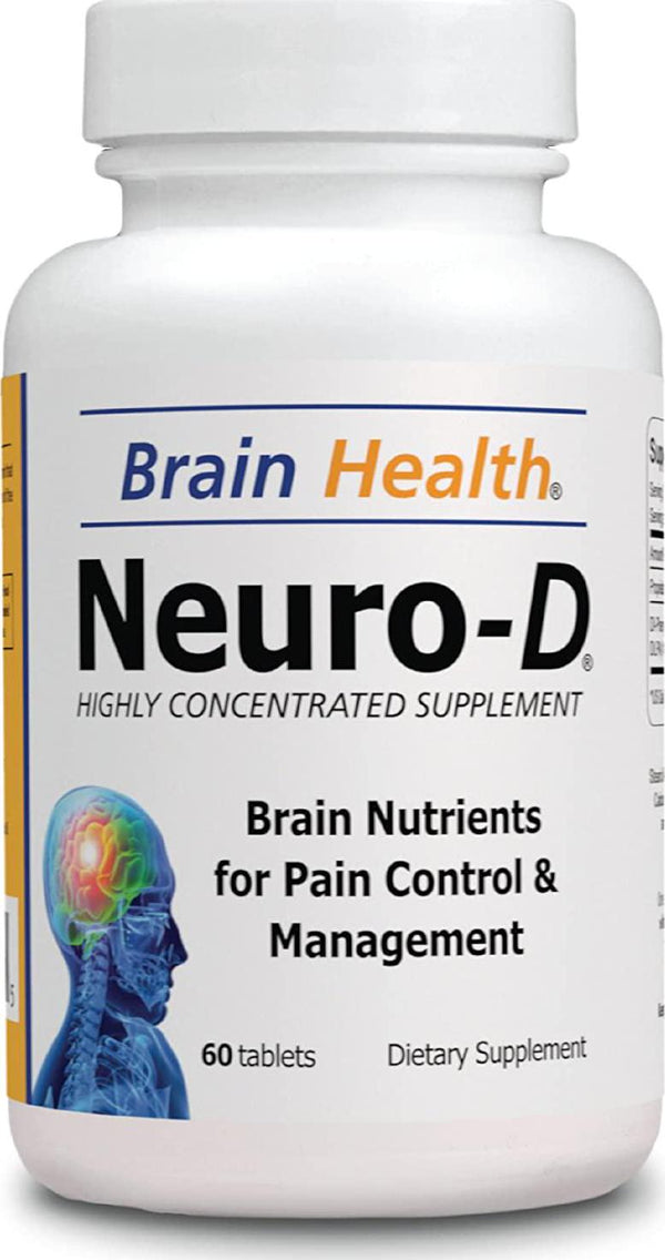 Neuro D Pain Control - Brain Health 60 Tabs - Highly Concentrate Supplent - Dietary Supplement