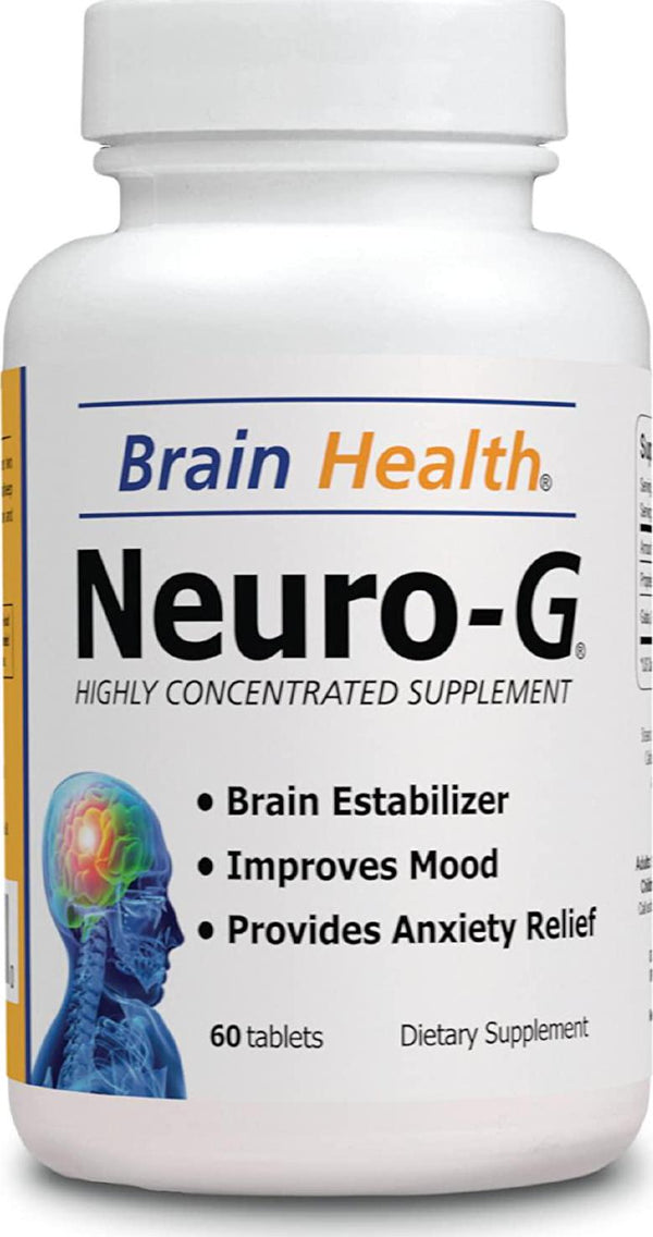Neuro G Stabilize Your Emotions - Brain Health 60 Tablets - Highly Concentrate Supplent - Dietary Supplement