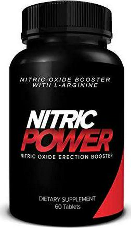 Nitric Power Nitric Oxide Supplement with L-Argenine - 800mg - Promotes Muscle Growth, Vascularity and Energy - Supports Physical Endurance, 60 Capsules