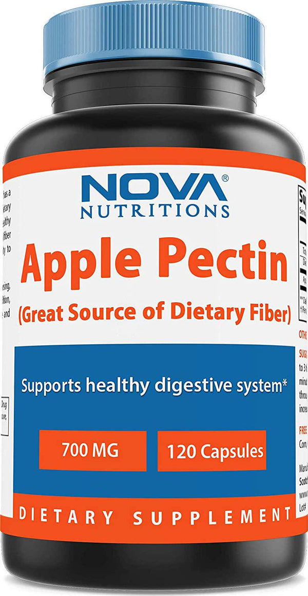 Nova Nutritions Apple Pectin 700 mg 120 Capsules