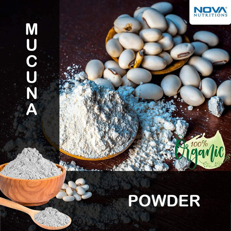 Nova Nutritions Certified Organic Mucuna Pruriens Powder 16 OZ (454 Gram)