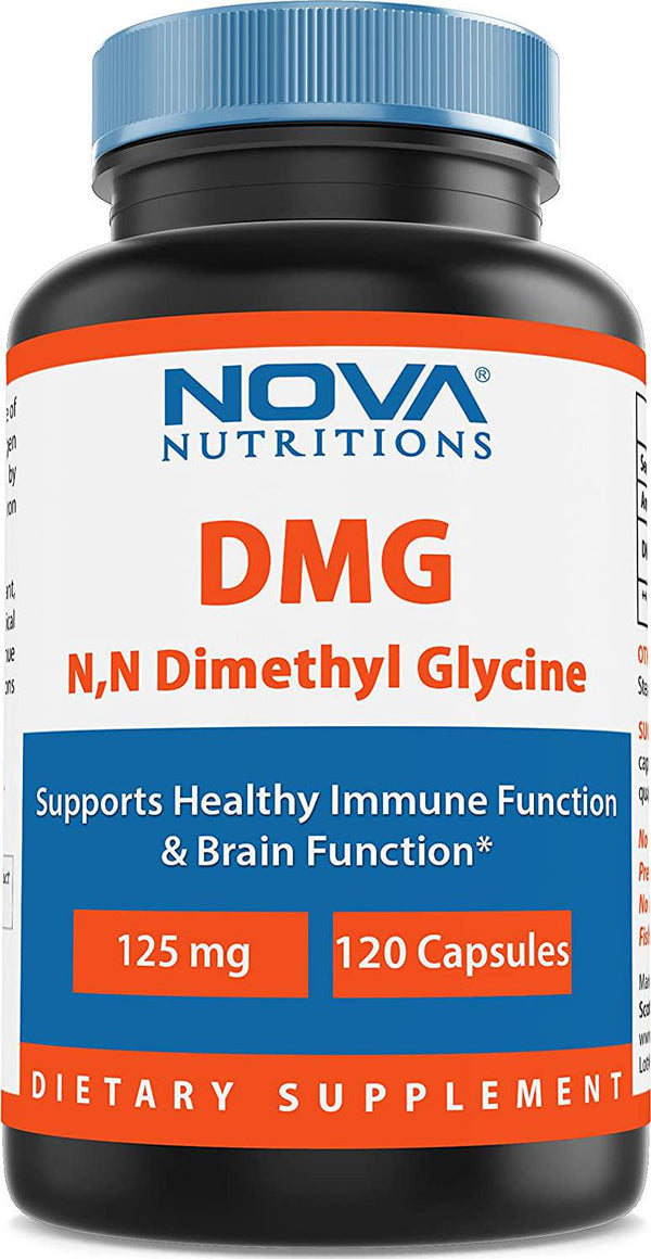 Nova Nutritions DMG 125 mg 120 Capsules