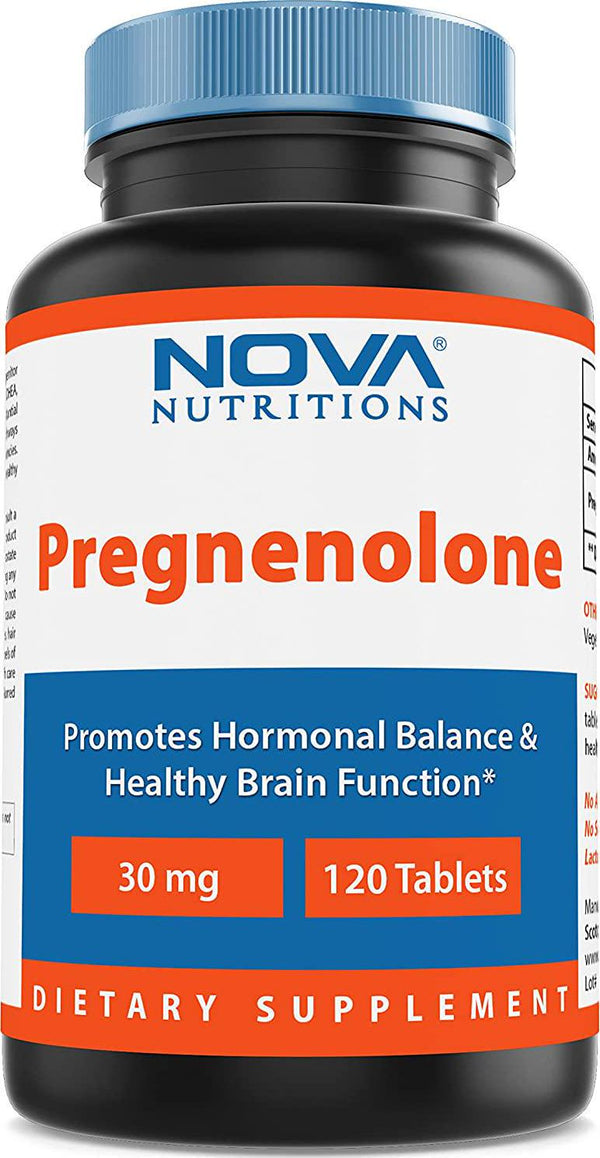 Nova Nutritions Pregnenolone 30 mg 120 Tablets