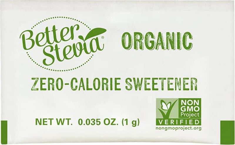 Now Better Stevia Organic Sweetener, 75 Count