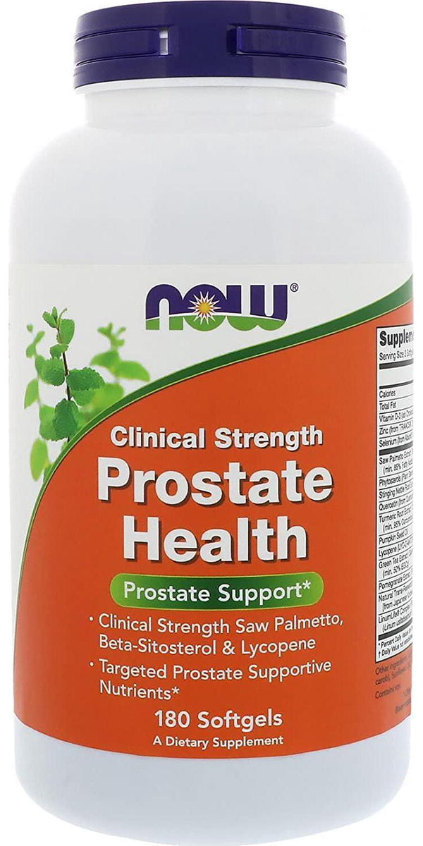Now Foods, Clinical Strength Prostate Health, 180 Softgels