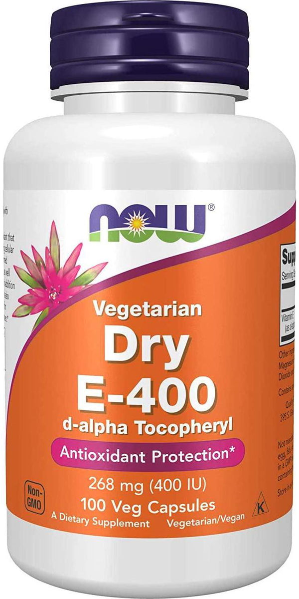 Now Foods Vitamin E-400 Dry - 100 Caps (2 pack)