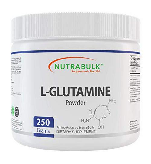 NutraBulk L-Glutamine powder - Supports Muscle Tissue and Immune System - Amino Acid Sports Supplement -250 Grams