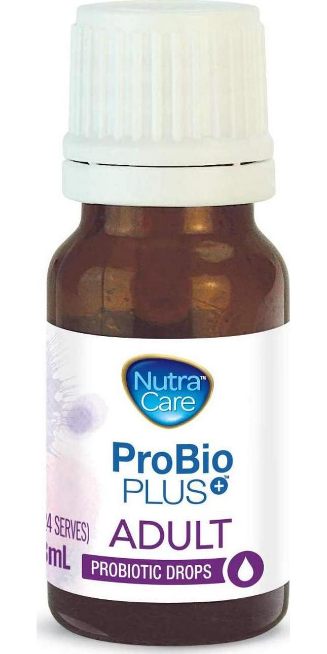 NutraCare ProBioPlus+ Adult Liquid Probiotic Drops Lactobacillus Rhamnosus SP1 Bottle, 8 milliliters