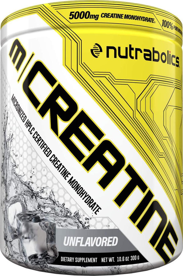 Nutrabolics Creatine (Pure Hplc Certified Creatine Monohydrate), 300 g