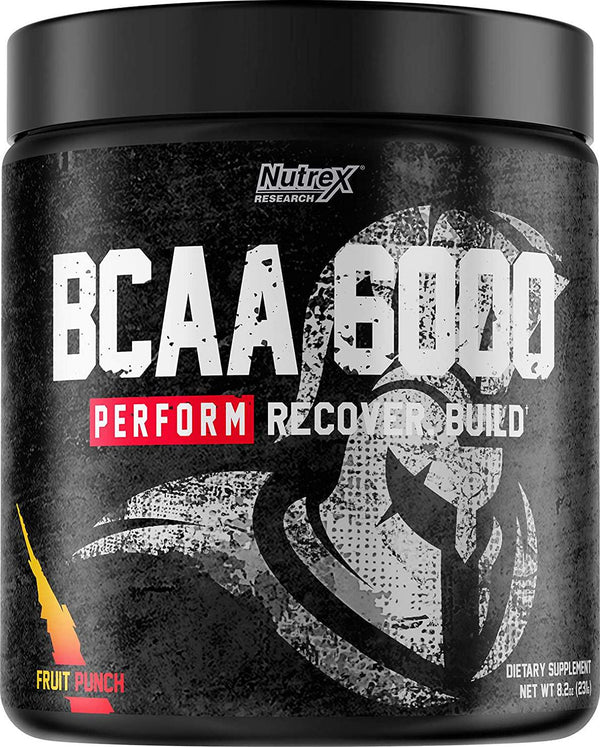 Nutrex Research BCAA 6000 | 6 Grams of Branched Chain Amino Acids | 2:1:1 Ratio of L-Leucine, L-Isoleucine, L-Valine for Muscle Growth, Recovery