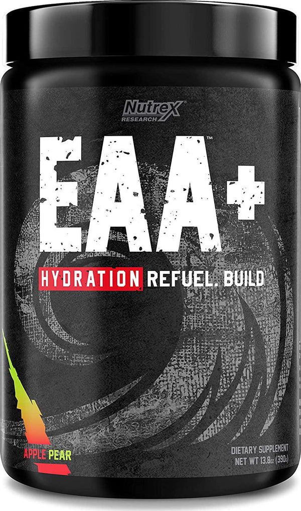 Nutrex Research EAA + Hydration Essential Amino Acids Supplement, Apple Pear 390 grams
