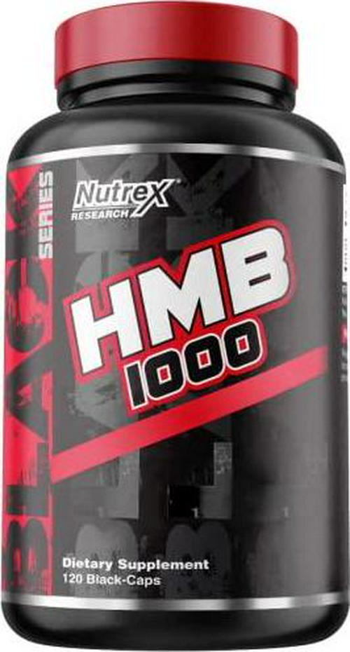 Nutrex Research HMB 1000 MG | Supports Muscle Recovery, Reduce Skeletal Muscle Damage, Increased Strength, Prevent Muscle Loss | 120 Capsules