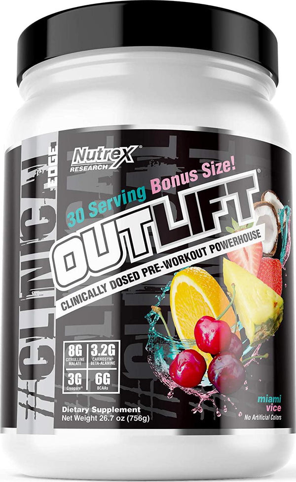 Nutrex Research Outlift Clinical Edge (30 Serv) Miami Vice