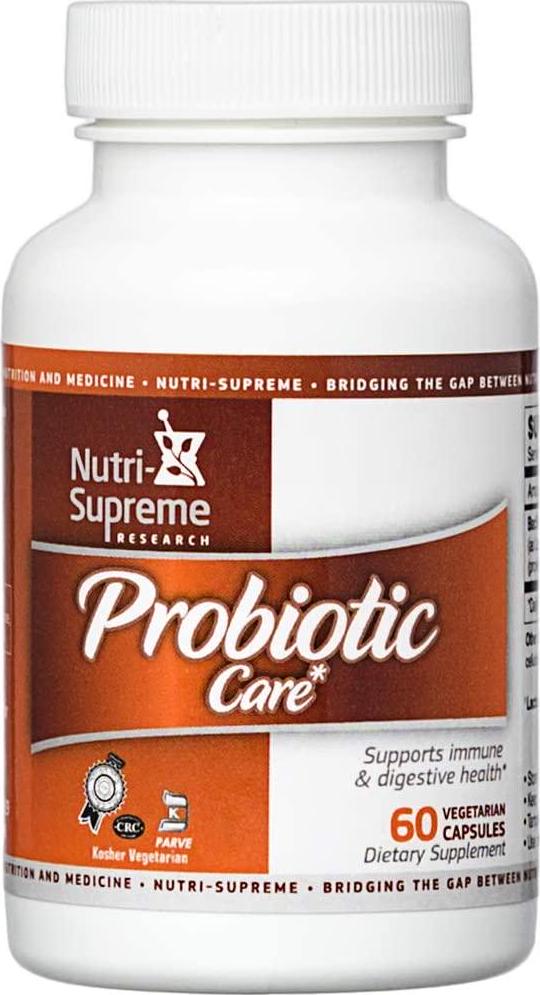 Nutri-Supreme Research Probiotic Care - 60 Vegicaps