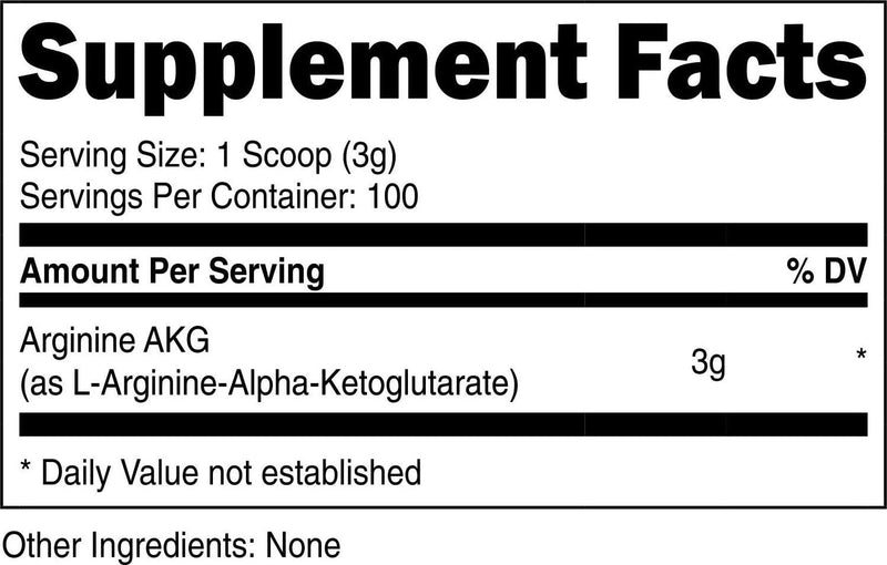 Nutricost Arginine Akg Powder