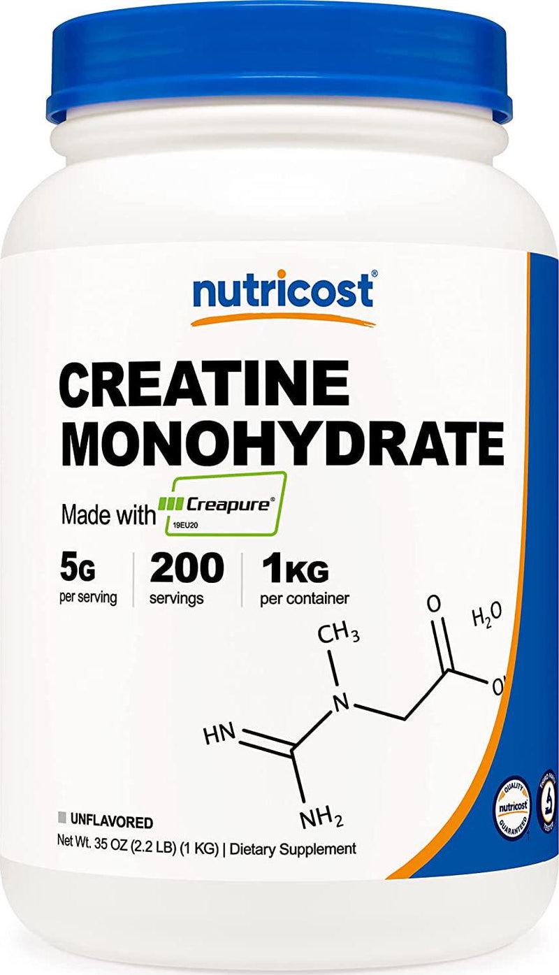 Nutricost CreapureÂ Creatine Monohydrate 1000 Grams