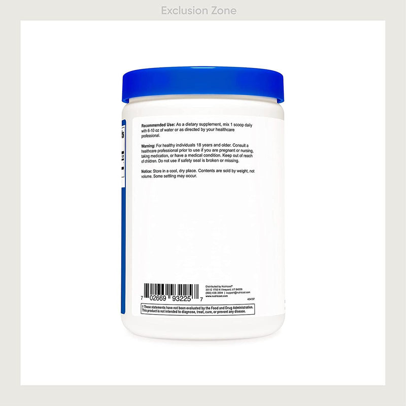 Nutricost D-Aspartic Acid (DAA) Powder 300G (Blue Raspberry) - Flavored D-Aspartic Acid Powder Supplement