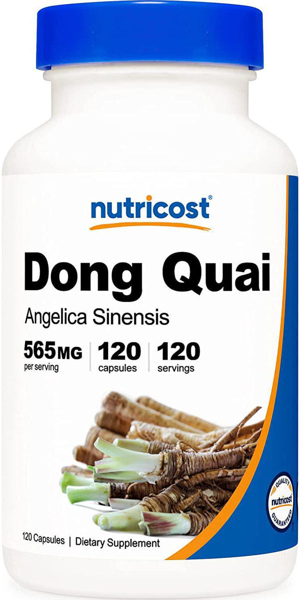 Nutricost Dong Quai 565Mg, ules - Gluten Free, Non-Gmo, Veggie Capsules - Angelica Sinensis