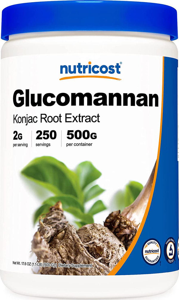 Nutricost Glucomannan Powder 500 Grams