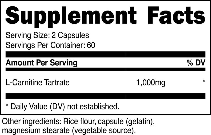 Nutricost L-Carnitine Tartrate