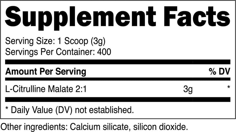 Nutricost L-Citrulline Malate Powder