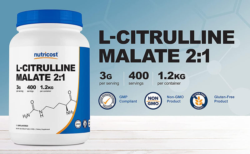 Nutricost L-Citrulline Malate Powder