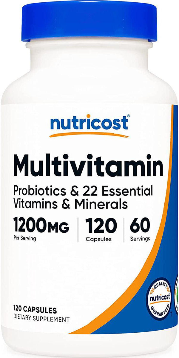 Nutricost Multivitamin With Probiotics, Enzymes, And Antioxidants 1 Bottle