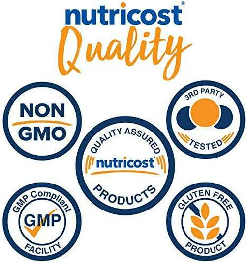 Nutricost Organic Rice Protein Powder 5lbs (Unflavored) - Certified USDA Organic, 20G of Rice Protein Per Serv, Non-GMO