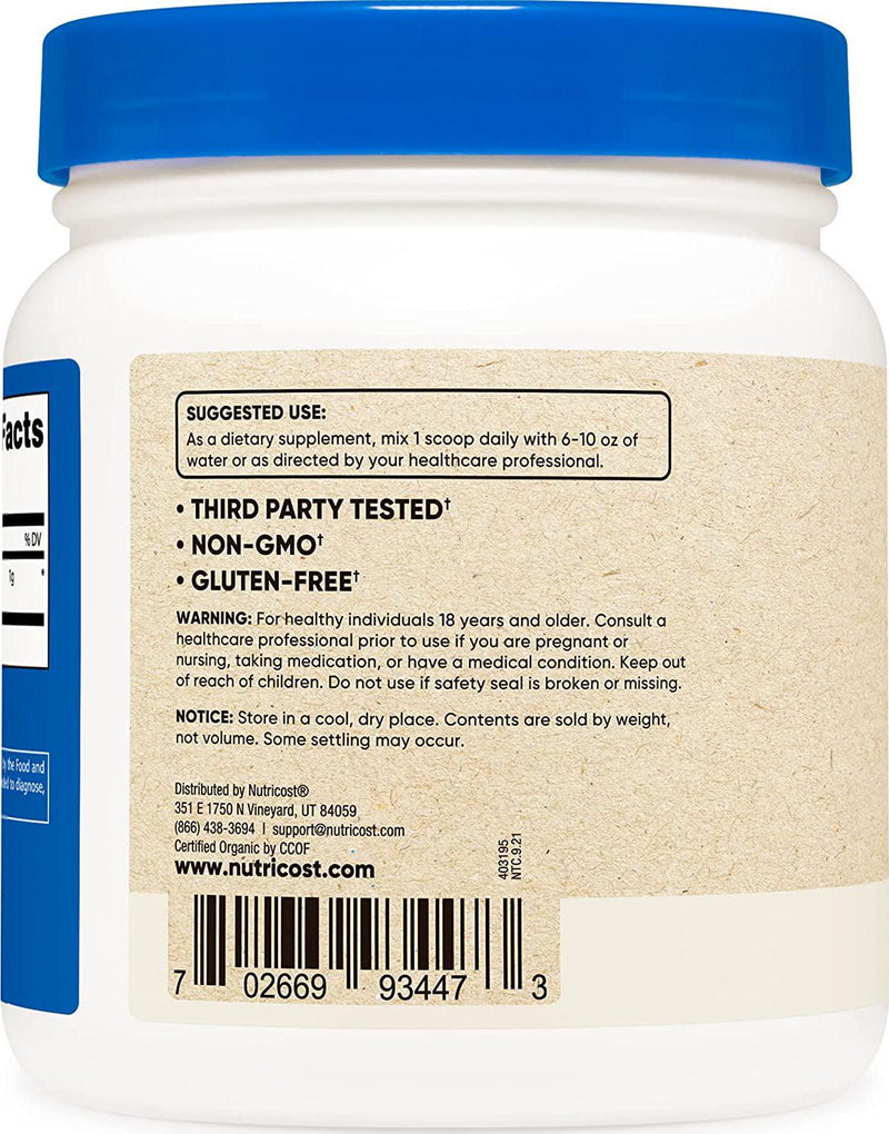 Nutricost Pure Maca Root Powder