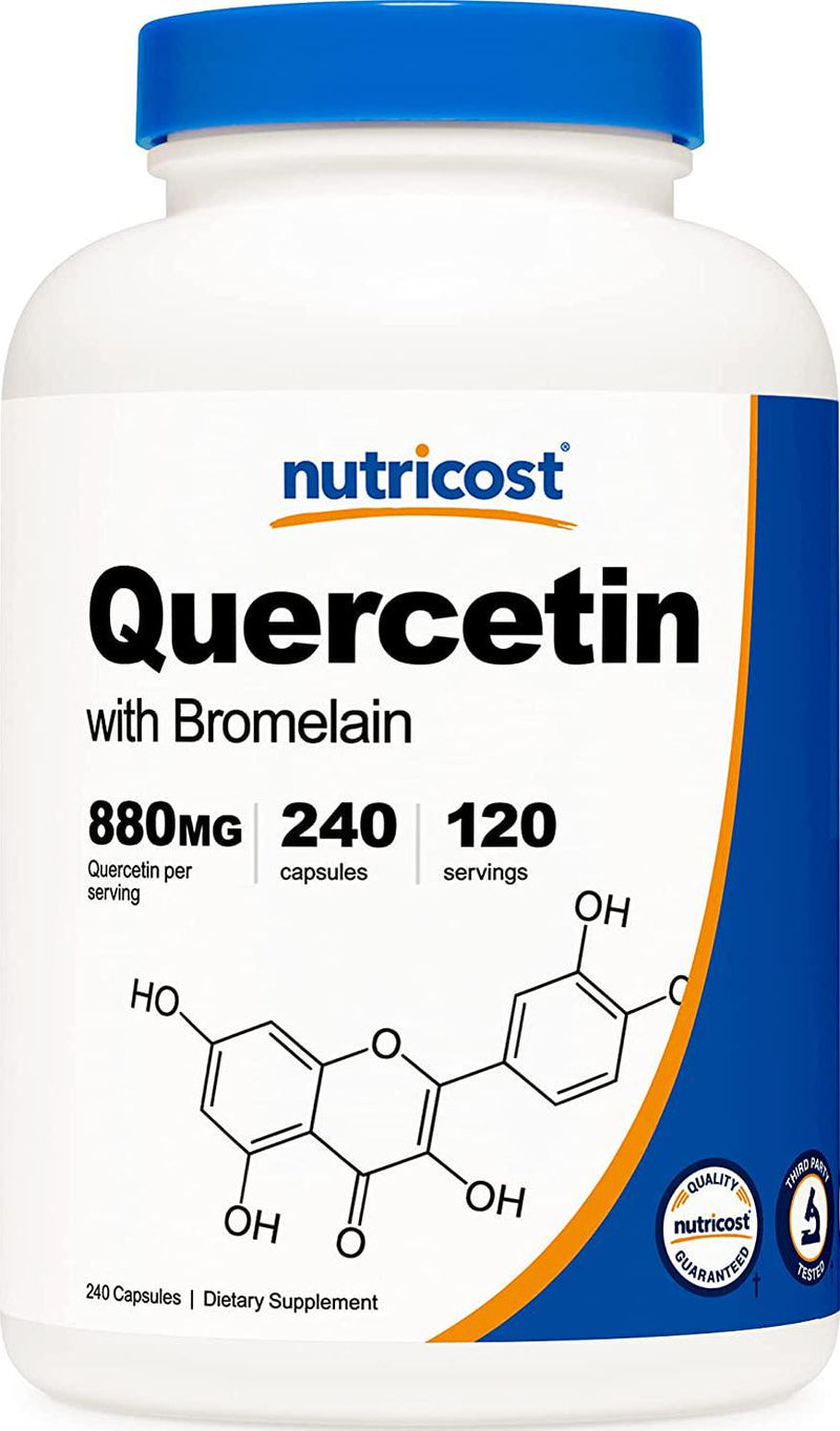 Nutricost Quercetin With Bromelain 240 Caps