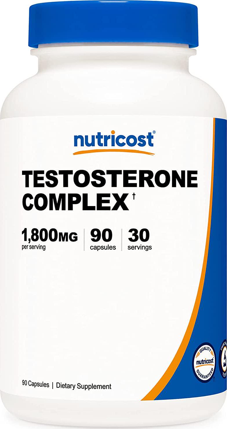 Nutricost Testosterone Support Complex (90 Capsules) -1800mg Per Serving