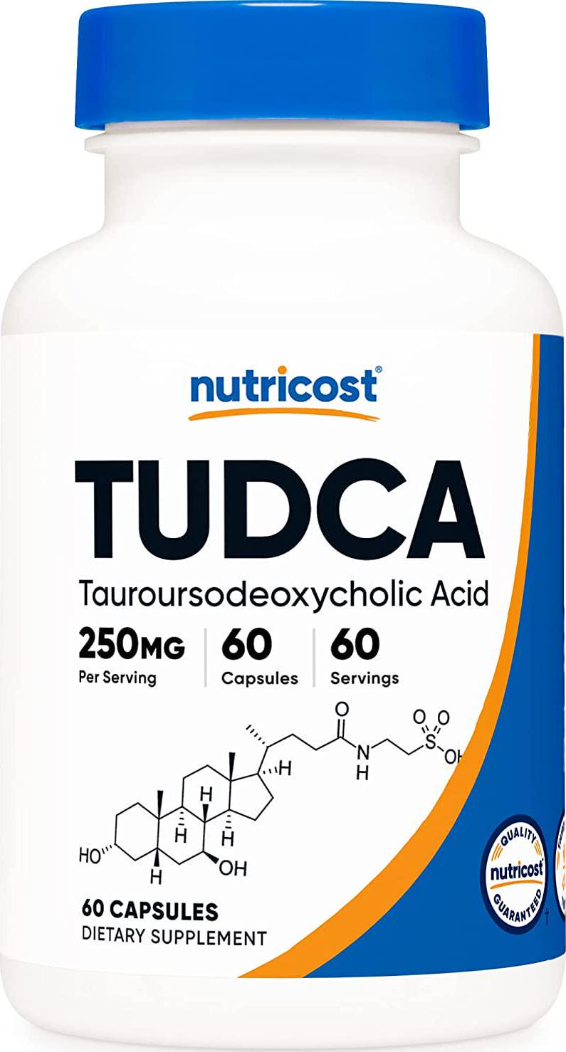 Nutricost Tudca 250Mg, 60 Capsules - Premium Quality