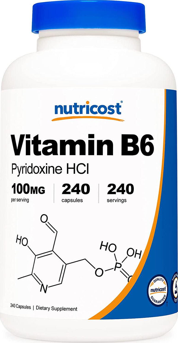 Nutricost Vitamin B6 1 Bottle