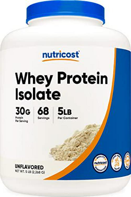 Nutricost Whey Protein Concentrate (Unflavored) 5LBS