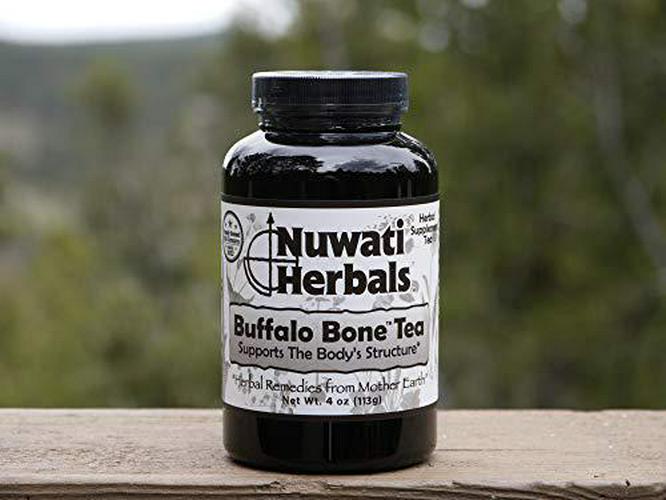 Nuwati Herbals - Buffalo Bone Herbal Tea - Supports The Body's Structure - for Bone, Hair and Skin, 4 Ounces