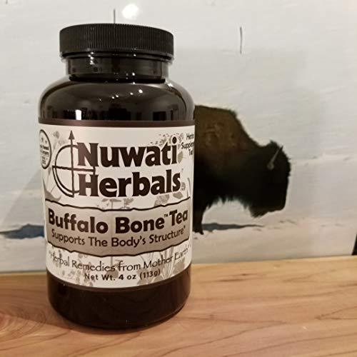 Nuwati Herbals - Buffalo Bone Herbal Tea - Supports The Body's Structure - for Bone, Hair and Skin, 4 Ounces