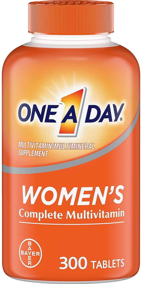 ONE A DAY 120802 Women's Health Formula Multivitamin, B-Vitamins, Multiminerals Supplement, 1 Pack Of 300Count